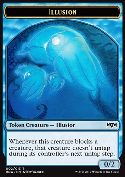 Illusion Token (Blue 0/2)