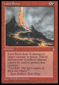 Lava Burst - Ice Age (Common)