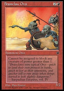 Brassclaw Orcs (V.2) - Fallen Empires (Common)