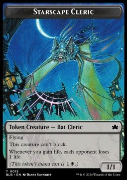 Starscape Cleric Token (Black 1/1)