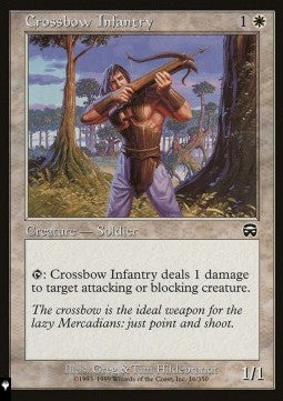 Crossbow Infantry - Mystery Booster 2: Reprints from Across Magic's History (Common)