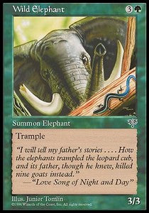 Wild Elephant - Mirage (Common)