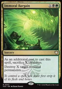 Immoral Bargain