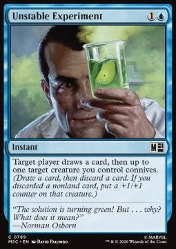 Unstable Experiment