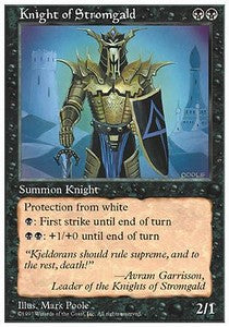 Knight of Stromgald - Fifth Edition (Uncommon)
