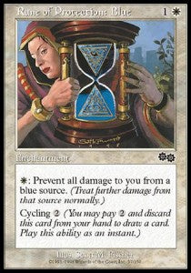 Rune of Protection: Blue⁣ - Urza's Saga⁣ (Common)⁣ [37]