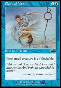 Cloak of Mists⁣ - Urza's Saga⁣ (Common)⁣ [65]