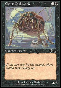 Giant Cockroach⁣ - Urza's Legacy⁣ (Common)⁣ [54]