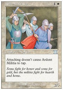Ardent Militia - Sixth Edition (Uncommon) [6ED-3]