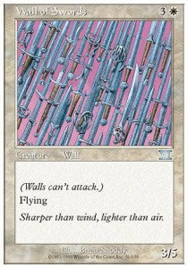 Wall of Swords - Sixth Edition (Uncommon) [6ED-51]