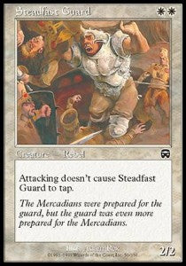 Steadfast Guard⁣ - Mercadian Masques⁣ (Common)⁣ [50]