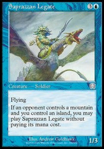 Saprazzan Legate⁣ - Mercadian Masques⁣ (Uncommon)⁣ [100]