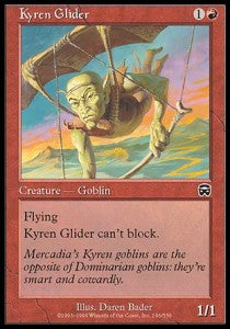 Kyren Glider⁣ - Mercadian Masques⁣ (Common)⁣ [196]