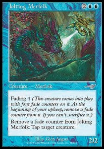 Jolting Merfolk⁣ - Nemesis⁣ (Uncommon)⁣ [34]