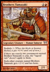 Brothers Yamazaki (V.1)⁣ - Champions of Kamigawa⁣ (Uncommon)⁣ [160]