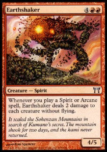 Earthshaker⁣ - Champions of Kamigawa⁣ (Uncommon)⁣ [165]