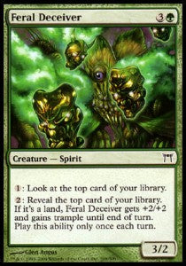 Feral Deceiver⁣ - Champions of Kamigawa⁣ (Common)⁣ [208]