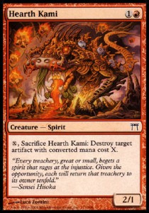 Hearth Kami⁣ - Champions of Kamigawa⁣ (Common)⁣ [171]