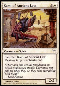 Kami of Ancient Law⁣ - Champions of Kamigawa⁣ (Common)⁣ [21]