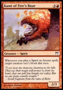 Kami of Fire's Roar⁣ - Champions of Kamigawa⁣ (Common)⁣ [174]