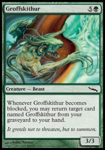 Groffskithur⁣ - Mirrodin⁣ (Common)⁣ [121]