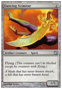 Dancing Scimitar⁣ - Ninth Edition⁣ (Uncommon)⁣ [292]