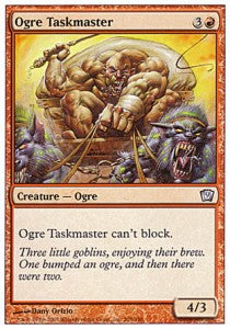 Ogre Taskmaster - Ninth Edition (Uncommon) [9ED-205]