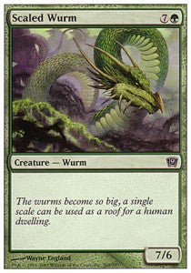 Scaled Wurm⁣ - Ninth Edition⁣ (Common)⁣ [269]
