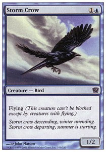 Storm Crow⁣ - Ninth Edition⁣ (Common)⁣ [100]