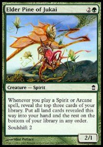 Elder Pine of Jukai⁣ - Saviors of Kamigawa⁣ (Common)⁣ [128]
