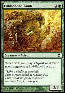 Fiddlehead Kami⁣ - Saviors of Kamigawa⁣ (Common)⁣ [130]