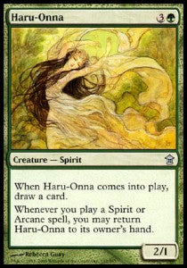 Haru-Onna⁣ - Saviors of Kamigawa⁣ (Uncommon)⁣ [132]