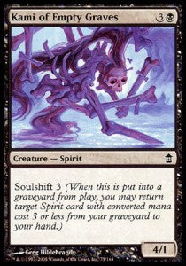 Kami of Empty Graves⁣ - Saviors of Kamigawa⁣ (Common)⁣ [75]