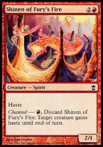 Shinen of Fury's Fire⁣ - Saviors of Kamigawa⁣ (Common)⁣ [112]