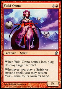 Yuki-Onna⁣ - Saviors of Kamigawa⁣ (Uncommon)⁣ [120]