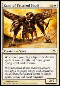 Kami of Tattered Shoji⁣ - Betrayers of Kamigawa⁣ (Common)⁣ [11]