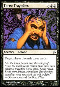 Three Tragedies⁣ - Betrayers of Kamigawa⁣ (Uncommon)⁣ [87]
