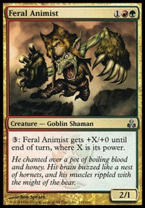 Feral Animist⁣ - Guildpact⁣ (Uncommon)⁣ [112]