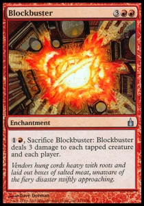 Blockbuster⁣ - Ravnica: City of Guilds⁣ (Uncommon)⁣ [115]
