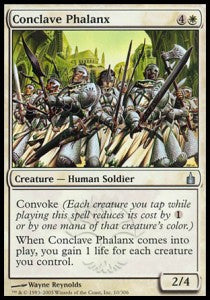 Conclave Phalanx⁣ - Ravnica: City of Guilds⁣ (Uncommon)⁣ [10]
