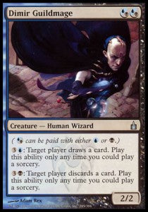 Dimir Guildmage⁣ - Ravnica: City of Guilds⁣ (Uncommon)⁣ [245]