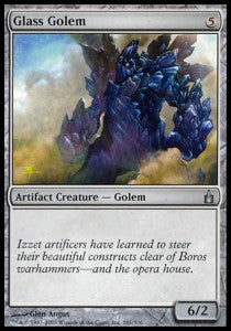 Glass Golem⁣ - Ravnica: City of Guilds⁣ (Uncommon)⁣ [261]