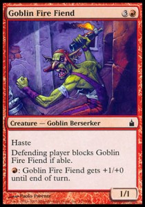 Goblin Fire Fiend⁣ - Ravnica: City of Guilds⁣ (Common)⁣ [127]