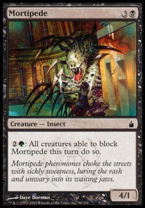 Mortipede⁣ - Ravnica: City of Guilds⁣ (Common)⁣ [96]