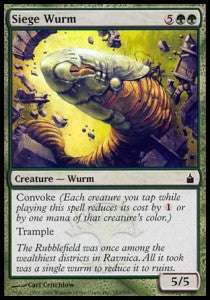 Siege Wurm⁣ - Ravnica: City of Guilds⁣ (Common)⁣ [183]