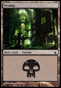 Swamp (V.1)⁣ - Ravnica: City of Guilds⁣ (Land)⁣ [295]