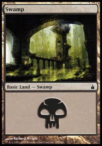Swamp (V.4)⁣ - Ravnica: City of Guilds⁣ (Land)⁣ [298]