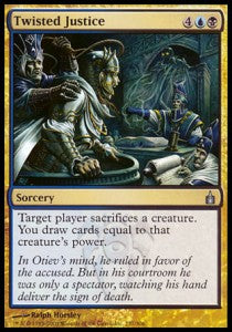 Twisted Justice⁣ - Ravnica: City of Guilds⁣ (Uncommon)⁣ [237]