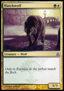 Watchwolf⁣ - Ravnica: City of Guilds⁣ (Uncommon)⁣ [239]