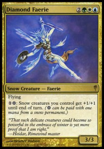 Diamond Faerie⁣ - Coldsnap⁣ (Rare)⁣ [128]